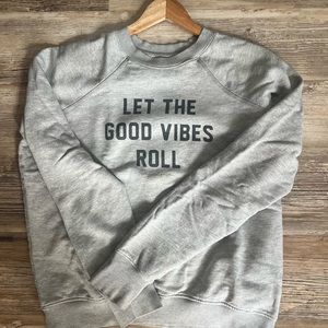 Spiritual gangster gray crewneck sweatshirt!